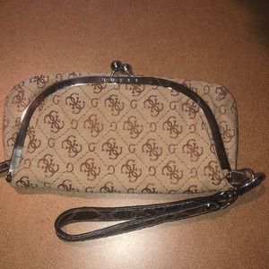 Guess wristlet